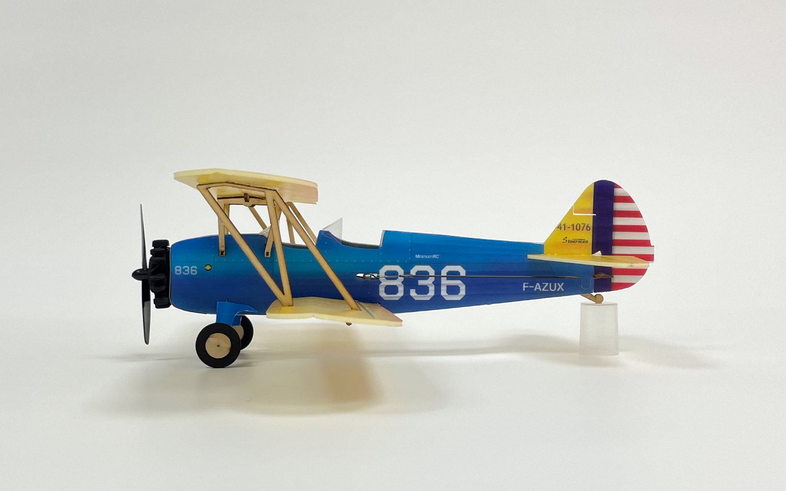 KT-Foam-RC-Flugzeug-Biplane-KITMotor-mit-einer-Spannweite-von-360-mm-im-Maszligstab-PT-17-Stearman-1986693-4